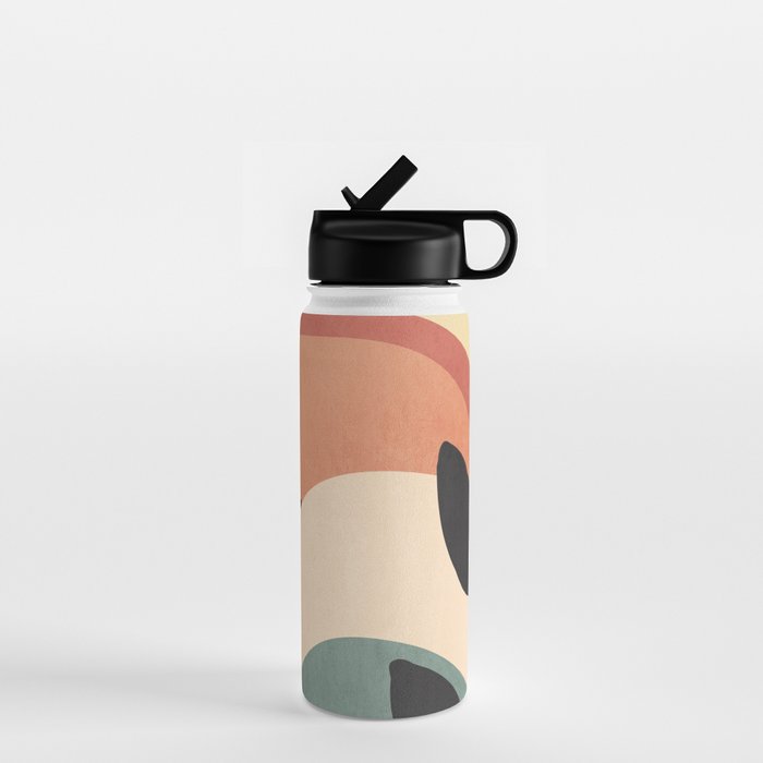 Abstract Art Rainbow 6 Water Bottle Gallery Image 1