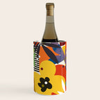 mid century minimal floral Wine Chiller Gallery Image 1