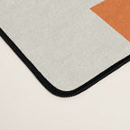 mid century minimal floral Desk Mat Gallery Image 4