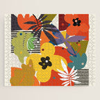 mid century minimal floral Jigsaw Puzzle Gallery Image 1