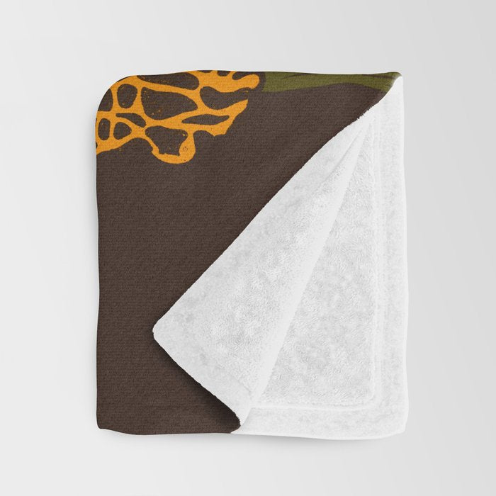 Texas Mushrooms âÂ Dark Multicolor Throw Blanket Gallery Image 3