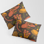 Texas Mushrooms âÂ Dark Multicolor Pillow Sham Gallery Image 3