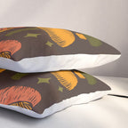 Texas Mushrooms âÂ Dark Multicolor Pillow Sham Gallery Image 3
