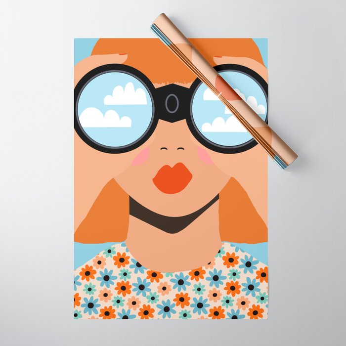 Seeking Sunshine Wrapping Paper Gallery Image 1