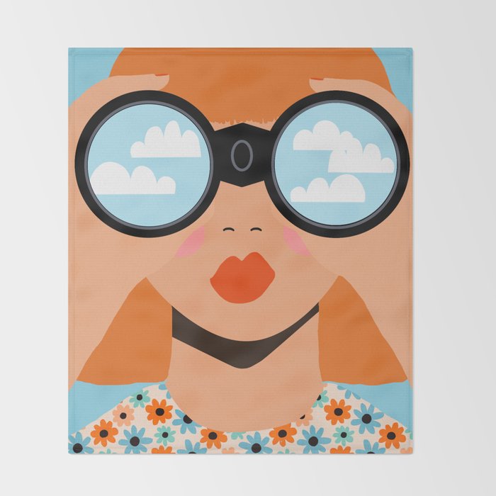 Seeking Sunshine Throw Blanket Gallery Image 2