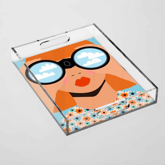 Seeking Sunshine Acrylic Tray Gallery Image 1