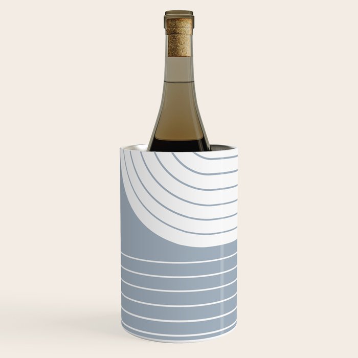 Two Tone Line Curvature LXVI Wine Chiller Gallery Image 2