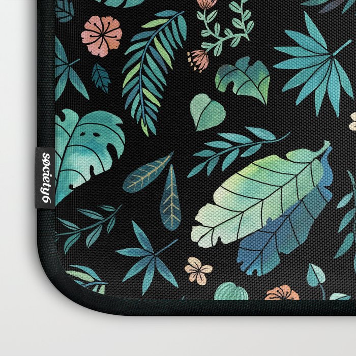Tropical Dragon in Peach Laptop Sleeve Gallery Image 3