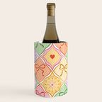 Colorful Coquette Patchwork Quilt with Bows  Wine Chiller Gallery Image 3
