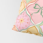 Colorful Coquette Patchwork Quilt with Bows  Pillow Sham Gallery Image 4