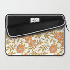 Wild Mountain Roses - vintage autumn leaves  Laptop Sleeve Gallery Image 2