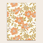Wild Mountain Roses - vintage autumn leaves  Notebook Gallery Image 4