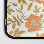 Wild Mountain Roses - vintage autumn leaves  Laptop Sleeve Gallery Image 3