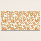 Wild Mountain Roses - vintage autumn leaves  Desk Mat Gallery Image 3