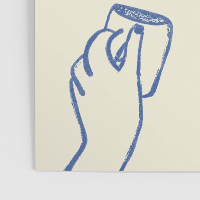 Coffee Hands Art Print Poster Gallery Image 3