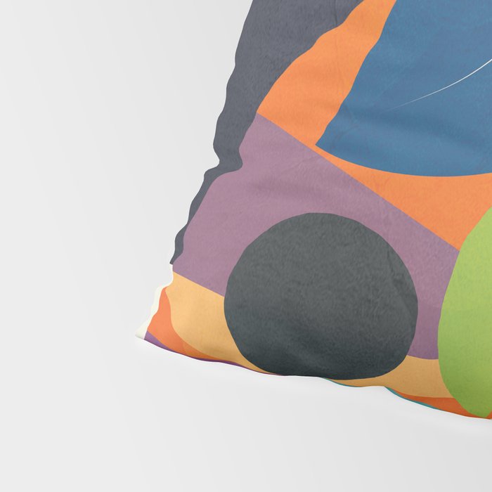 Abstract fruit shapes 01 Pillow Sham Gallery Image 4