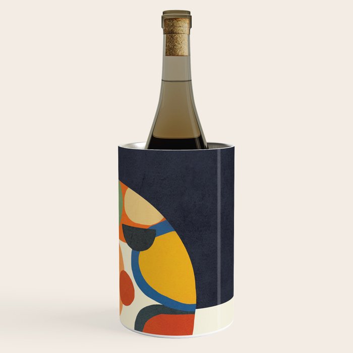 Abstract fruit shapes 01 Wine Chiller Gallery Image 3