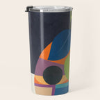 Abstract fruit shapes 01 Travel Mug Gallery Image 3