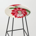 Cereus cactus by Clarissa Munger Badger, "Floral Belles," 1866 (benefitting The Nature Conservancy) Stool Gallery Image 2