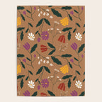 Pressed Flower Illustration Pattern  Poster Gallery Image 4