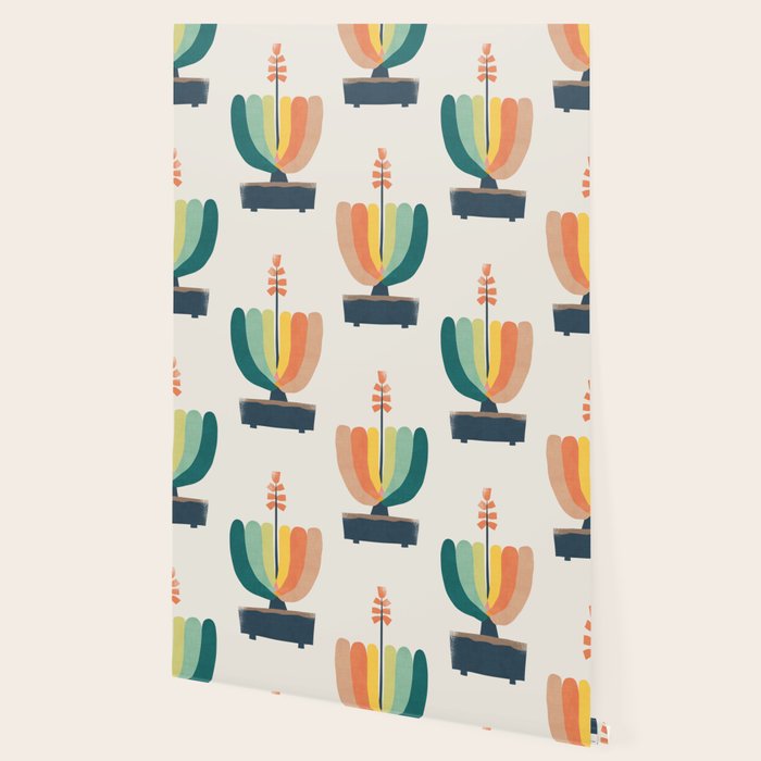 Whimsical aloe plicatilis succulent plant Wallpaper Gallery Image 2