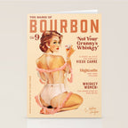 The Babes Of Bourbon Vol. 9 - Vintage Pinup Art Stationery Card Gallery Image 2