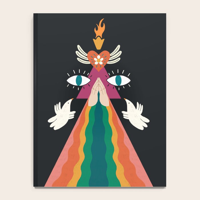 Rainbow Blessings  Notebook Gallery Image 4
