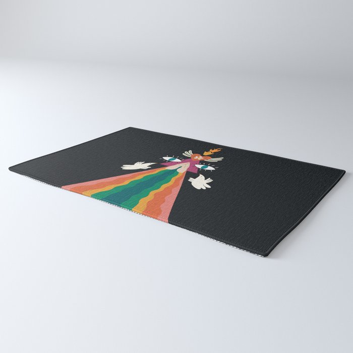 Rainbow Blessings  Rug Gallery Image 3