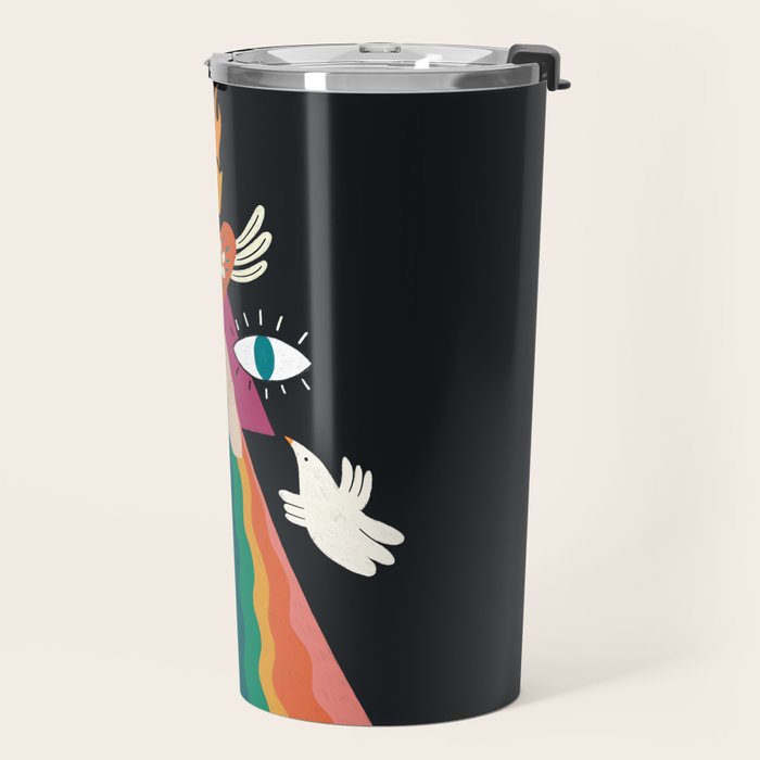 Rainbow Blessings  Travel Mug Gallery Image 2