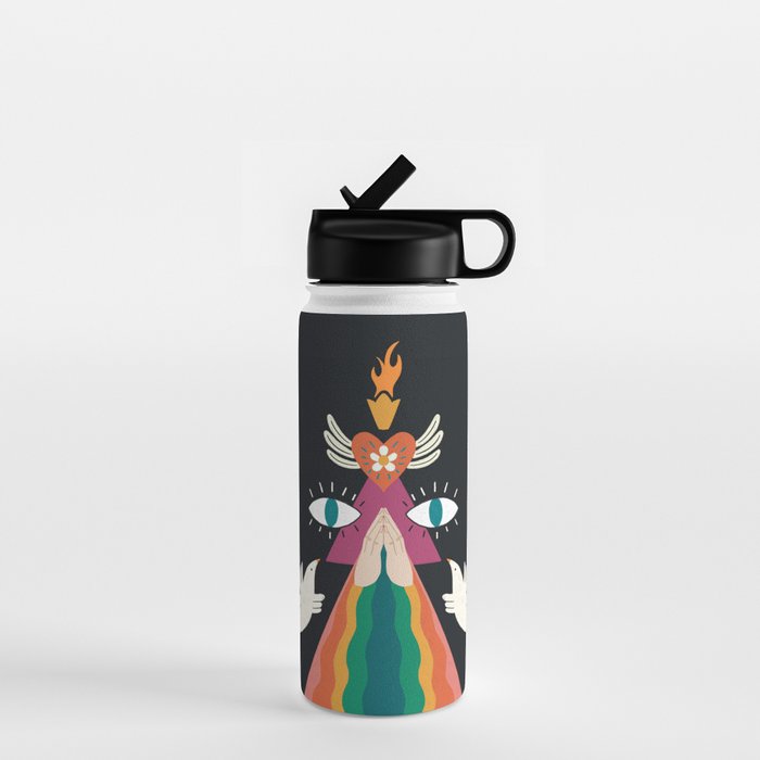 Rainbow Blessings  Water Bottle Gallery Image 1