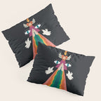 Rainbow Blessings  Pillow Sham Gallery Image 3