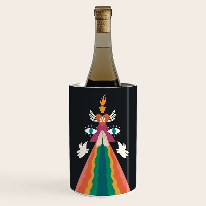 Rainbow Blessings  Wine Chiller Gallery Image 1