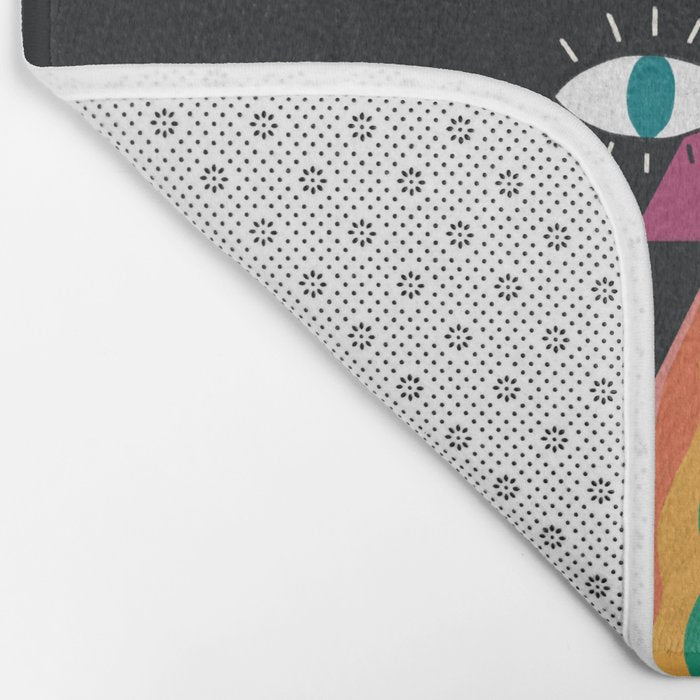 Rainbow Blessings  Bath Mat Gallery Image 2