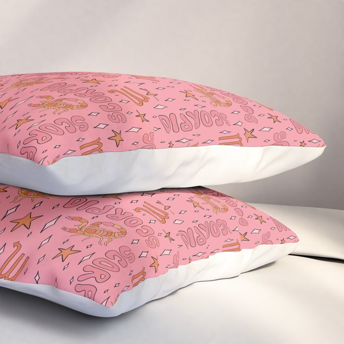Scorpio Print Pillow Sham Gallery Image 3