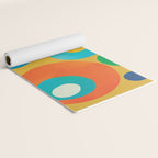 Mid-Century Abstract Balance 16 Yoga Mat Gallery Image 2