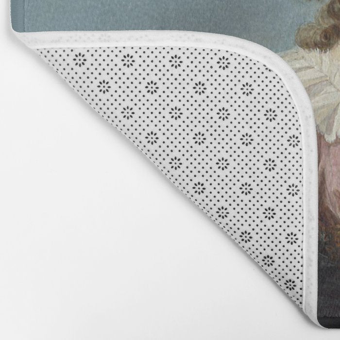 Bubble Gum Diva in a Straw Hat Bath Mat Gallery Image 2