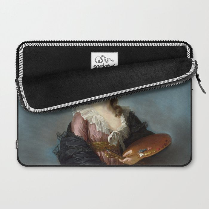 Bubble Gum Diva in a Straw Hat Laptop Sleeve Gallery Image 2