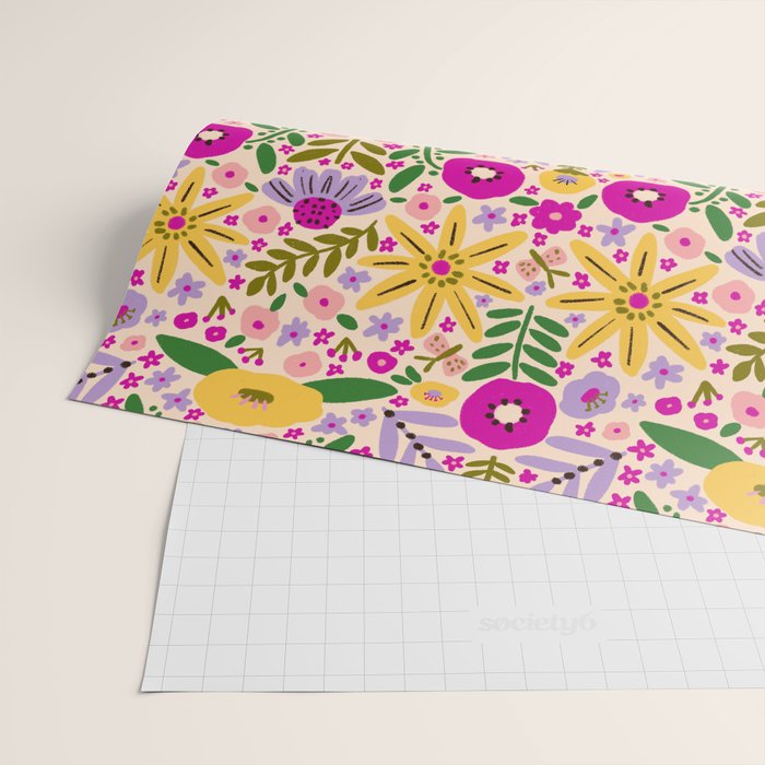 Hey, flowers Wrapping Paper Gallery Image 2