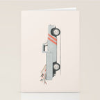 Surfboard Pick Up Van Stationery Card Gallery Image 2