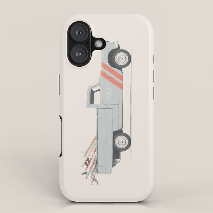Surfboard Pick Up Van iPhone Case Gallery Image 1