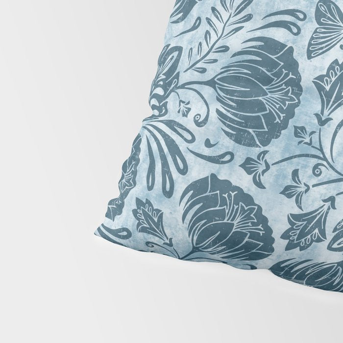 Arabella - Washed Indigo Pillow Sham Gallery Image 4