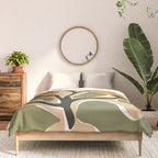 big blooming matisse flower  Comforter Gallery Image 3