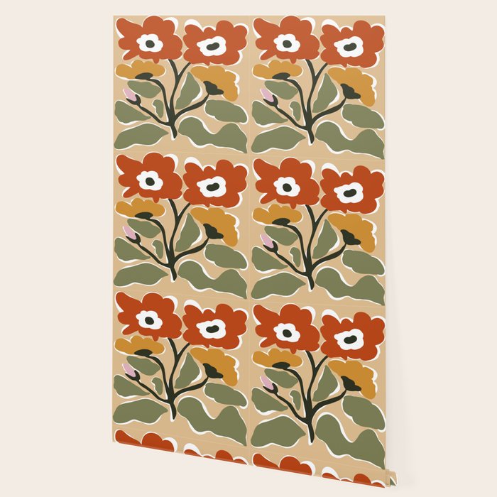 big blooming matisse flower  Wallpaper Gallery Image 2