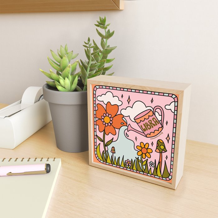 Libra Garden Mini Art Print Gallery Image 2