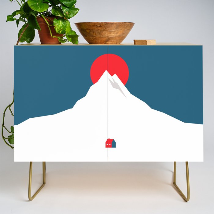 The foot of the mountain Credenza Gallery Image 1