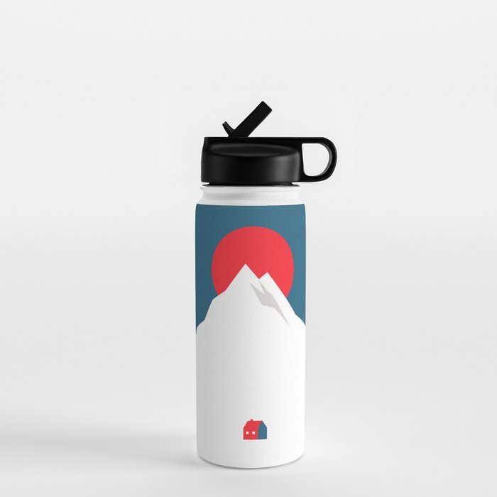 The foot of the mountain Water Bottle Gallery Image 1