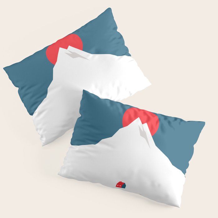 The foot of the mountain Pillow Sham Gallery Image 3