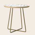 Fun beach pattern Side Table Gallery Image 1