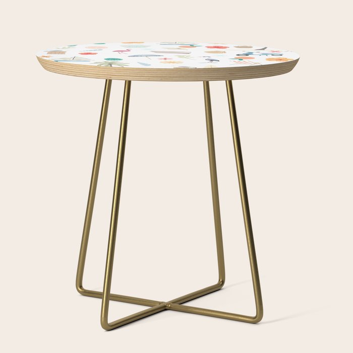 Fun beach pattern Side Table Gallery Image 1