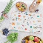 Fun beach pattern Cutting Board Gallery Image 2